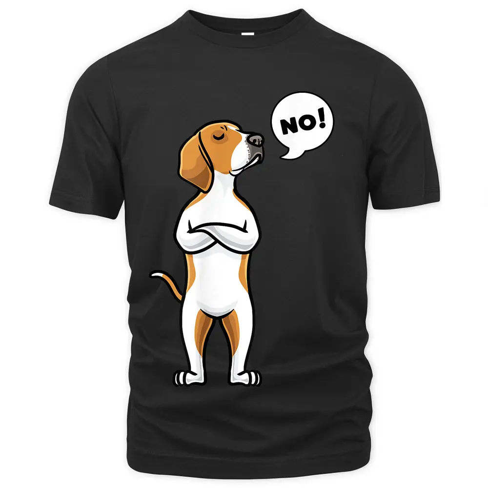 American Foxhound No Funny Dog T-Shirt