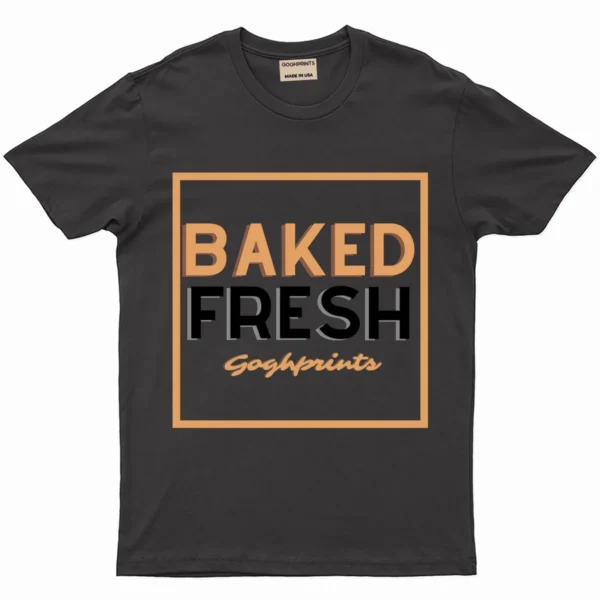 Baked Fresh Goghprints Tee - Black