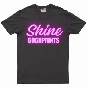 Shine Goghprints Tee - Black