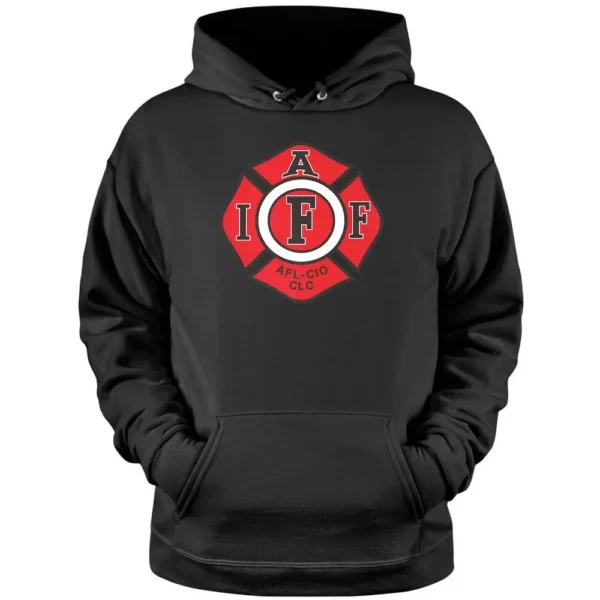 American Made Firefighter Iaff Pullover Hoodie