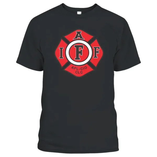 American Made Firefighter Iaff T-Shirt