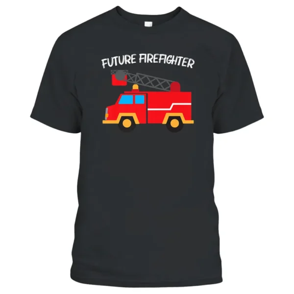 Cool Fire Truck For Kids Boys Girls Firetruck Firefighter T-Shirt