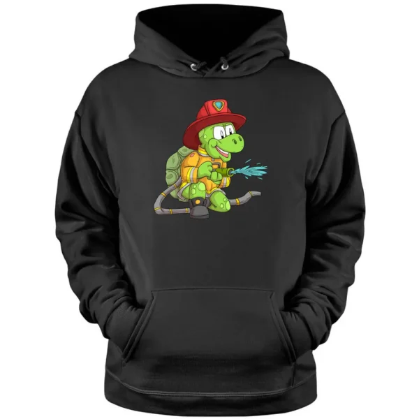 Fire Brigade Turtle Firefighter Pullover Hoodie