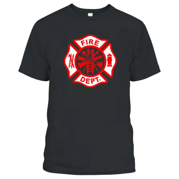 Fire Department Uniform Official Firefighter Gear T-Shirt