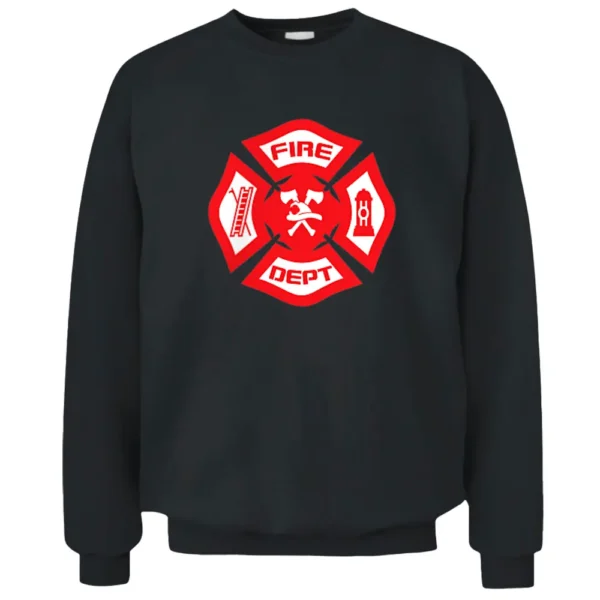 Fire Department Uniform  - Official Firefighter Gear Pullover Sweatshirt