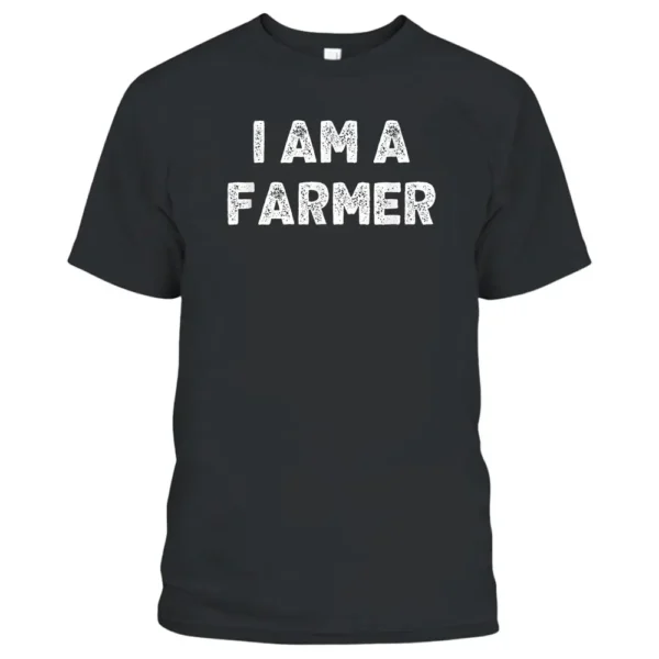 I Am A Farmer Halloween I'm Simple Costume Easy T-Shirt