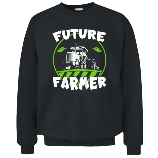 Kids Farm Tractor Boy Future Farmer Pullover Sweatshirt