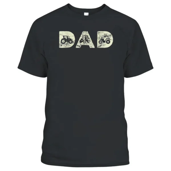 Mens Tractor Dad Farming Father Farm Lover Farmer Daddy T-Shirt