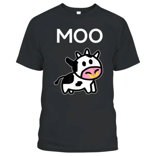 Moo Cow - Funny Farmer Cow T-Shirt