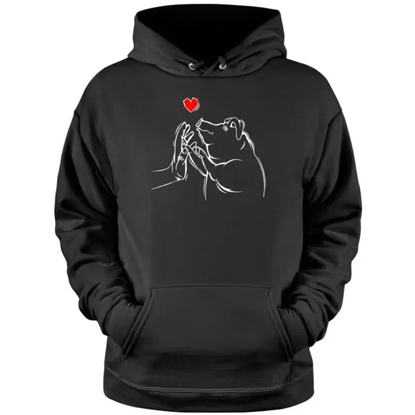 Pig Love Swine Farmer Pullover Hoodie