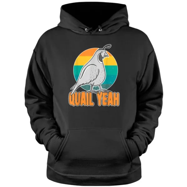 Quail Yeah Quail Farmer Pullover Hoodie