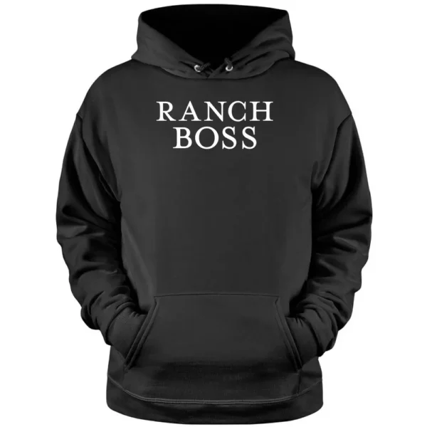 Ranch Boss Farmer Children's Funny Ag Pullover Hoodie