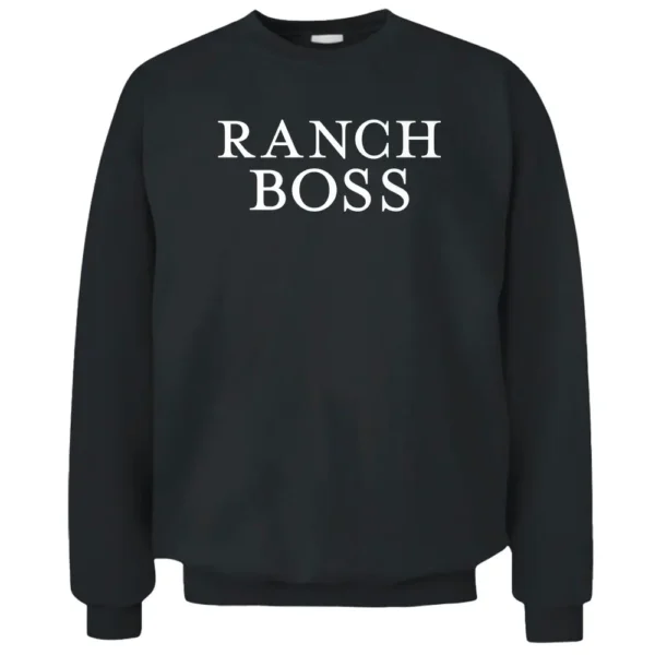 Ranch Boss Farmer Children's Funny Ag Pullover Sweatshirt