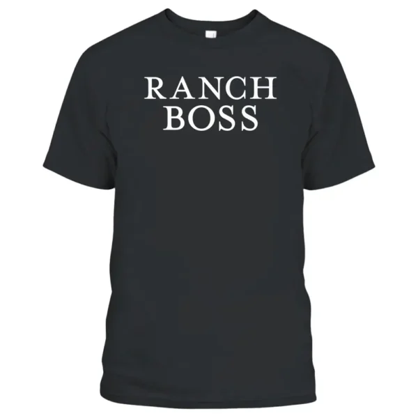 Ranch Boss Farmer Children's Funny Ag T-Shirt