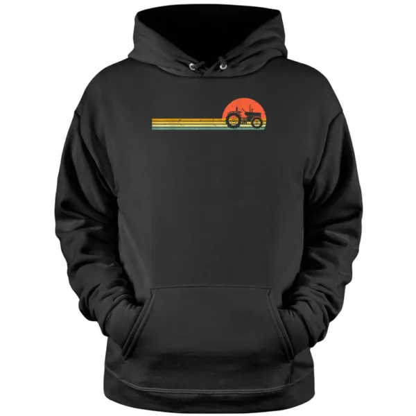 Retro Vintage Farmer's Tractor Pullover Hoodie