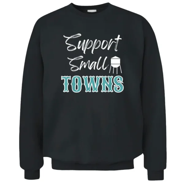 Support Small Towns Farm Western Country Boho Farmers Teen Pullover Sweatshirt