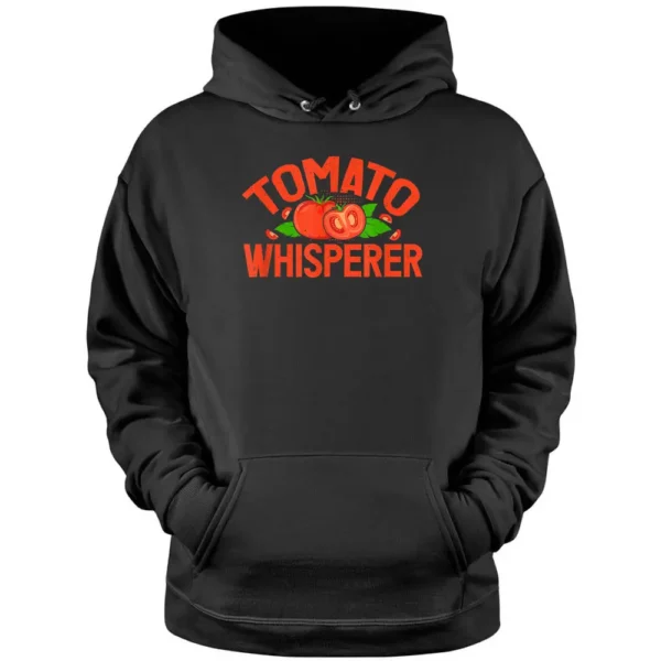 Tomato Whisperer Red Tomatoes Planter Farmers Pullover Hoodie