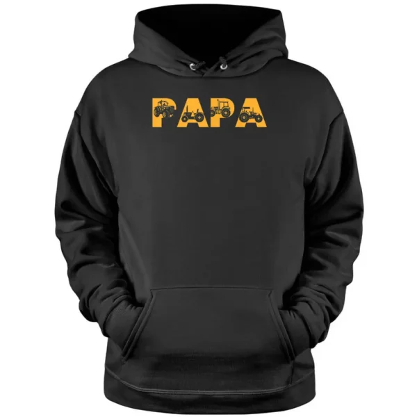 Tractor Papa Farming Father Farm Lover Farmer Pullover Hoodie