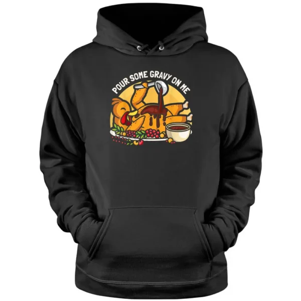 Turkey Pilgrim Farmer Animal Lover Funny Thanksgiving Pullover Hoodie