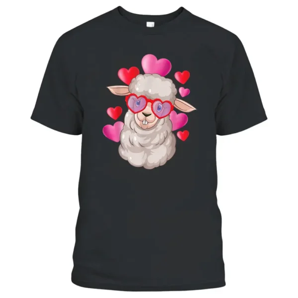 Valentine Sheep Lover - Flock Herder Sheep Farmer T-Shirt